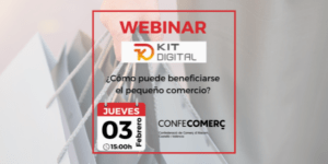 Webinar : Ayudas Kit digital para pequeños comercios @ Webinar online