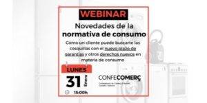 Webinar : Novedades de la normativa de consumo @ Webinar online