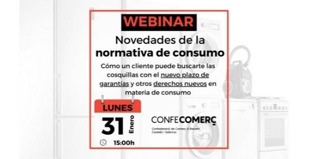 Webinar sobre las novedades de la normativa de consumo